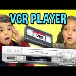 Hilarious video of kids reacting to VCRs and VHS video tapes