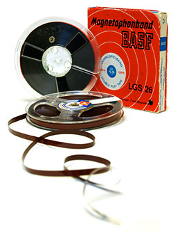 Reel to Reel audio tape converted to digital audio CD 