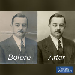 Photo Restoration Example