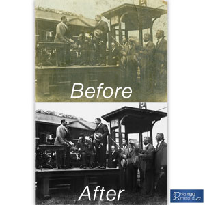 Photo Restoration Example